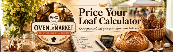 From Oven to Market Price Your Loaf Calculator